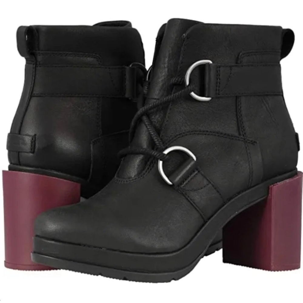 Sorel Margo Lace Ankle Boots - like new size 7